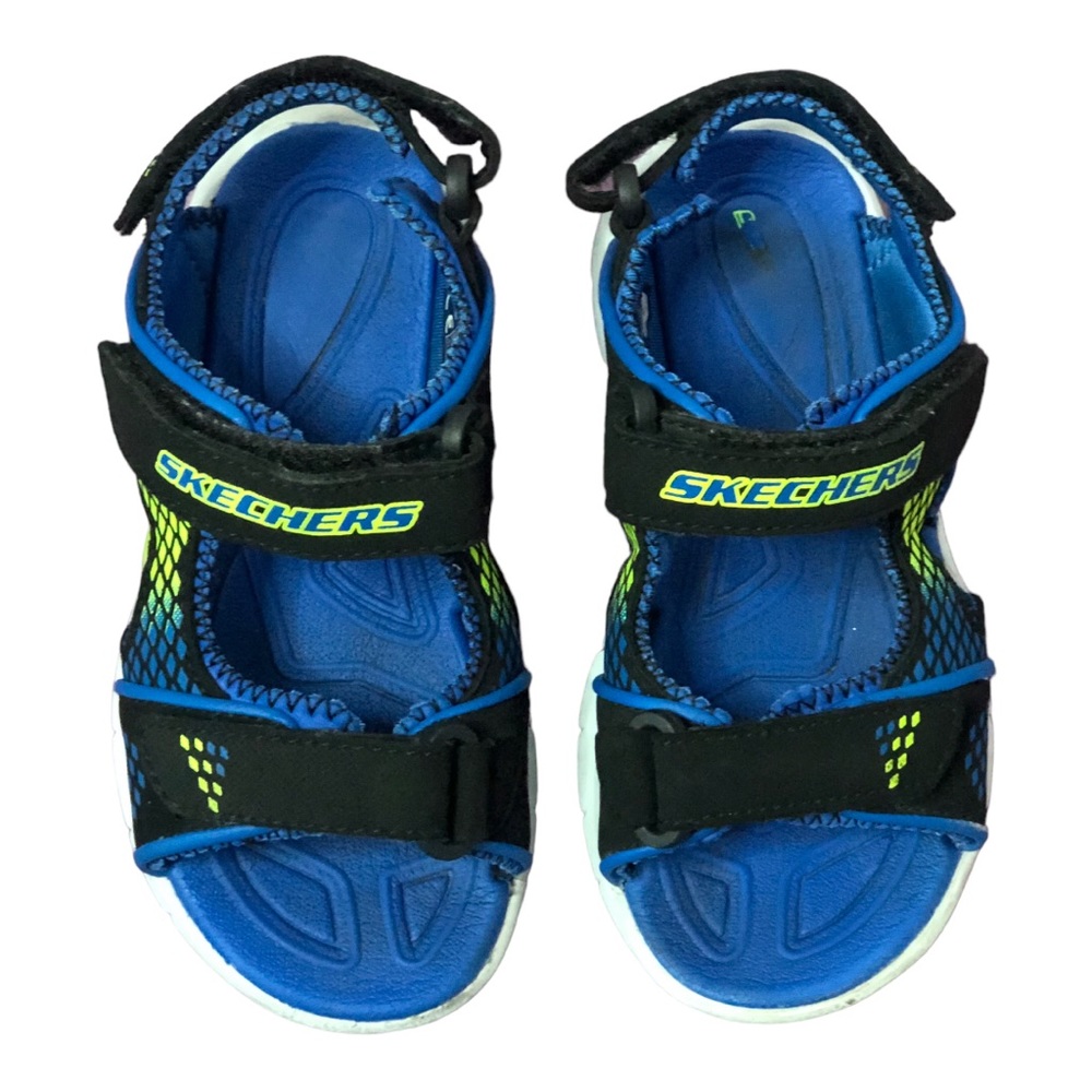 SKECHERS S Lights: E II Sandal - Beach Glowers Sandal  in a size 10